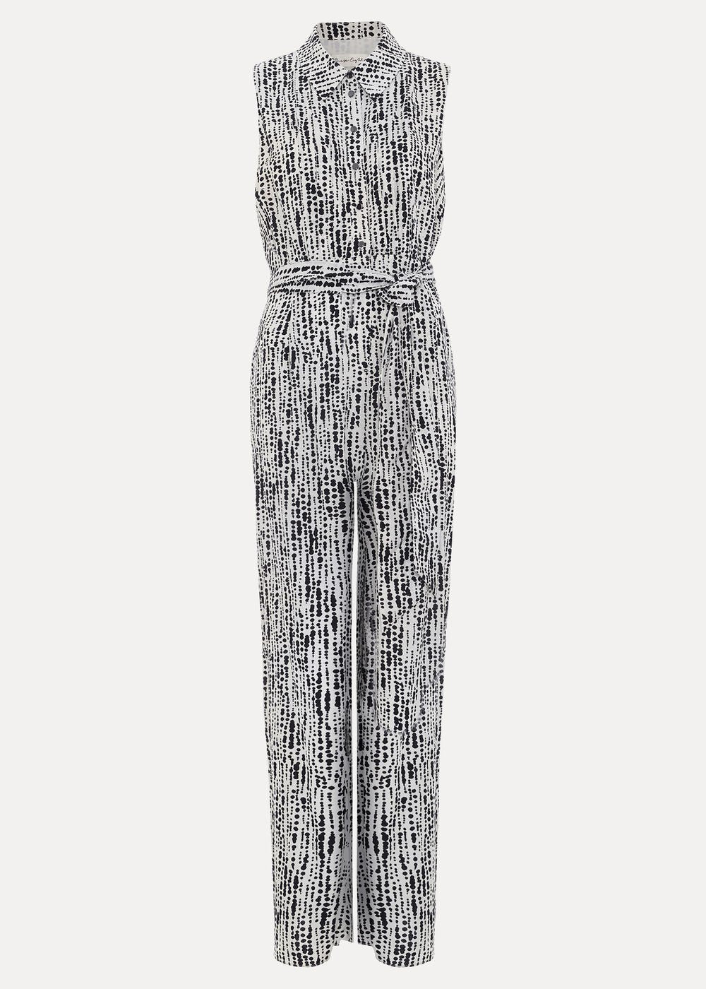Petite Janine Spot Black/Ivory