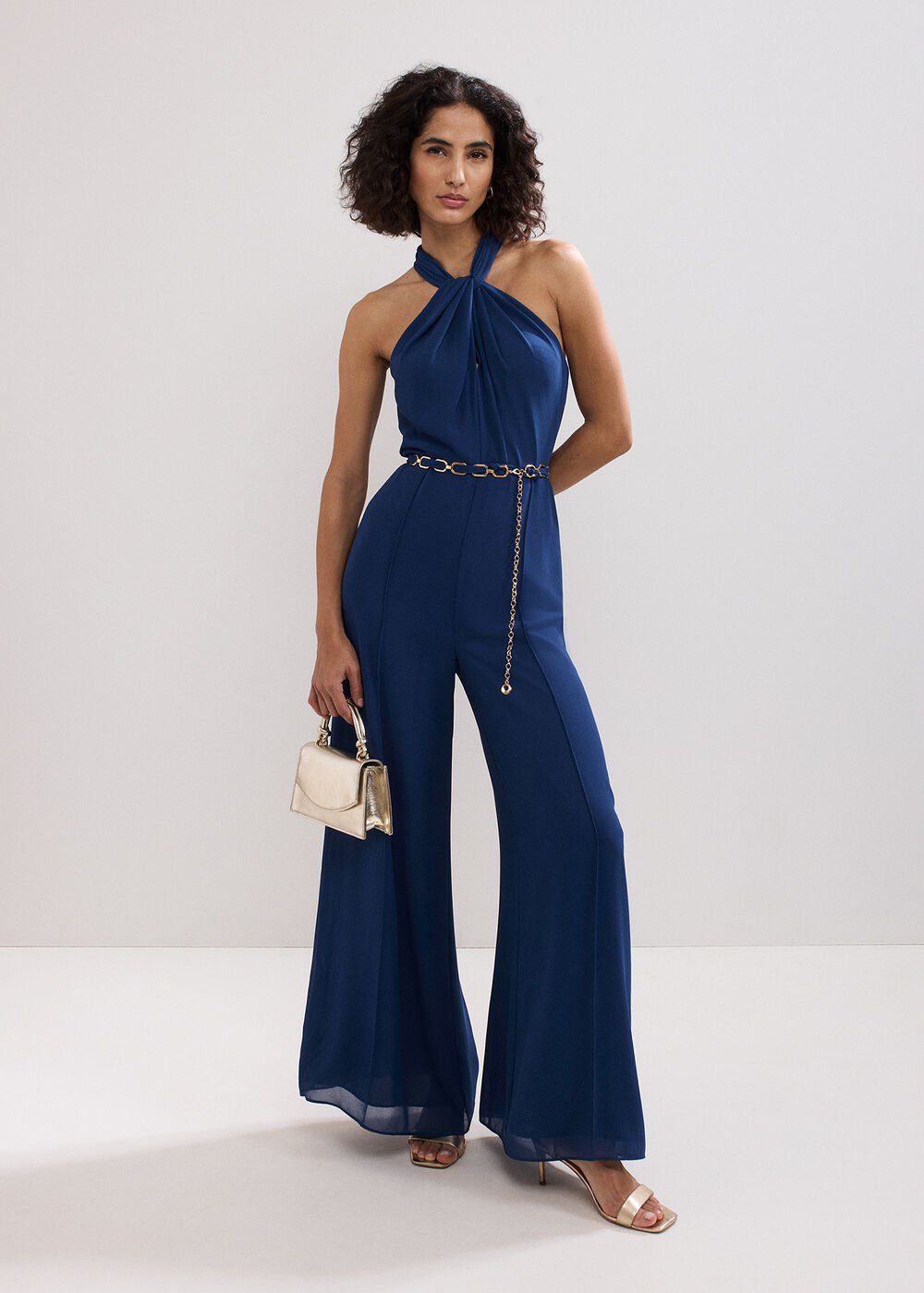 Gwen Jumpsuit Blue