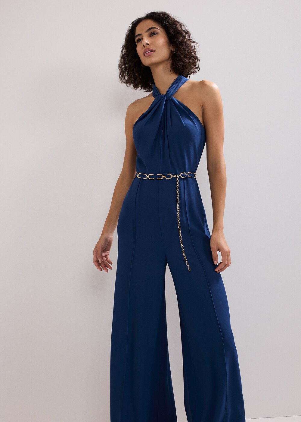 Gwen Jumpsuit Blue