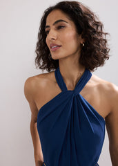 Gwen Jumpsuit Blue