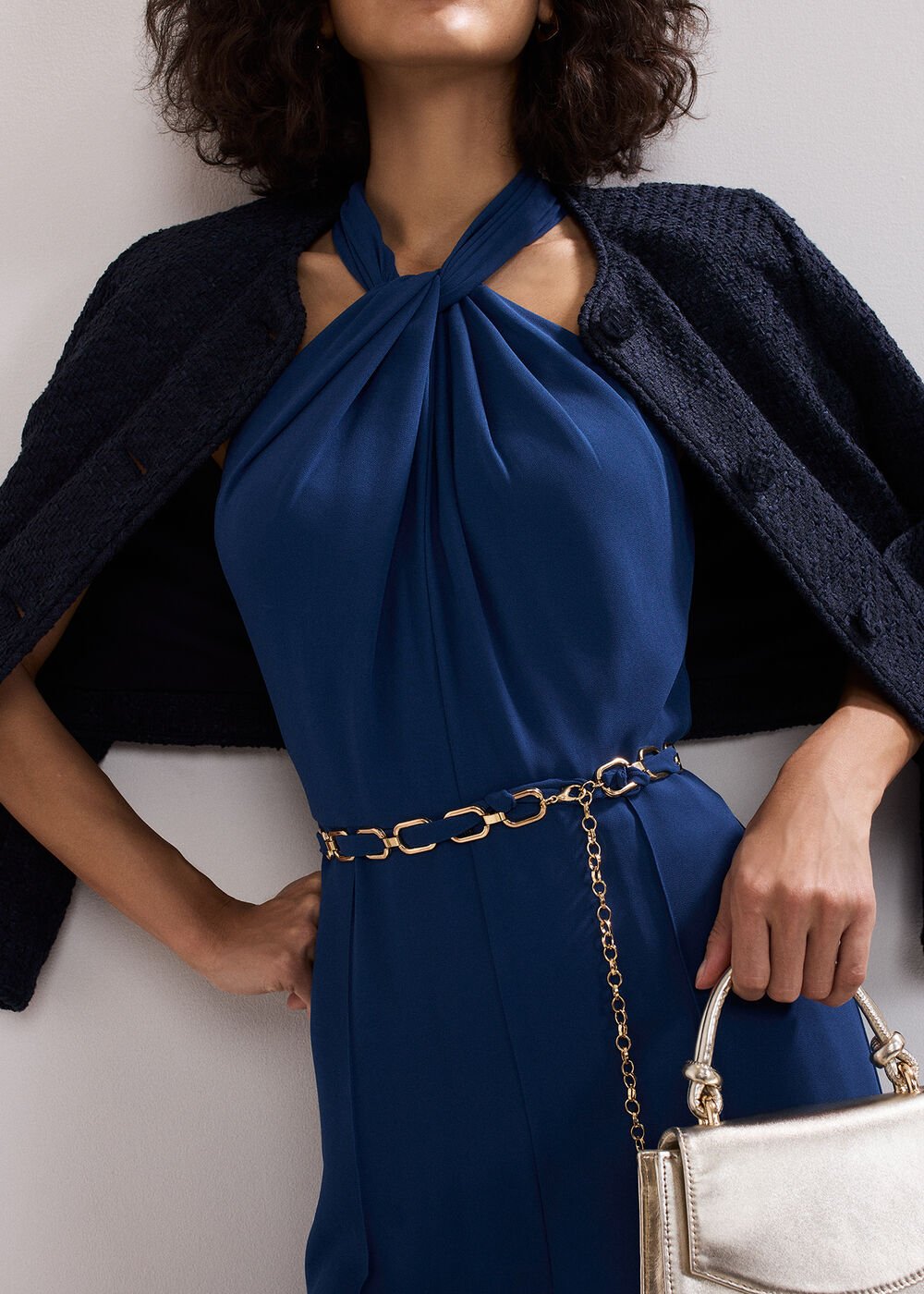 Gwen Jumpsuit Blue