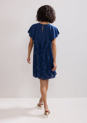 Claudette Dress Blue
