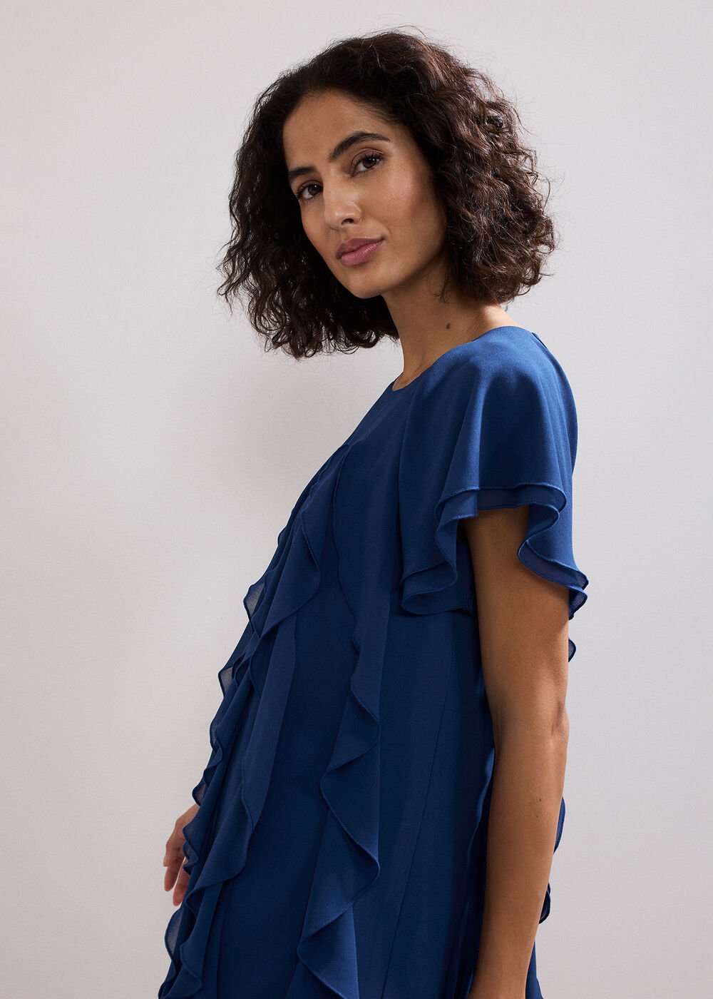 Claudette Dress Blue