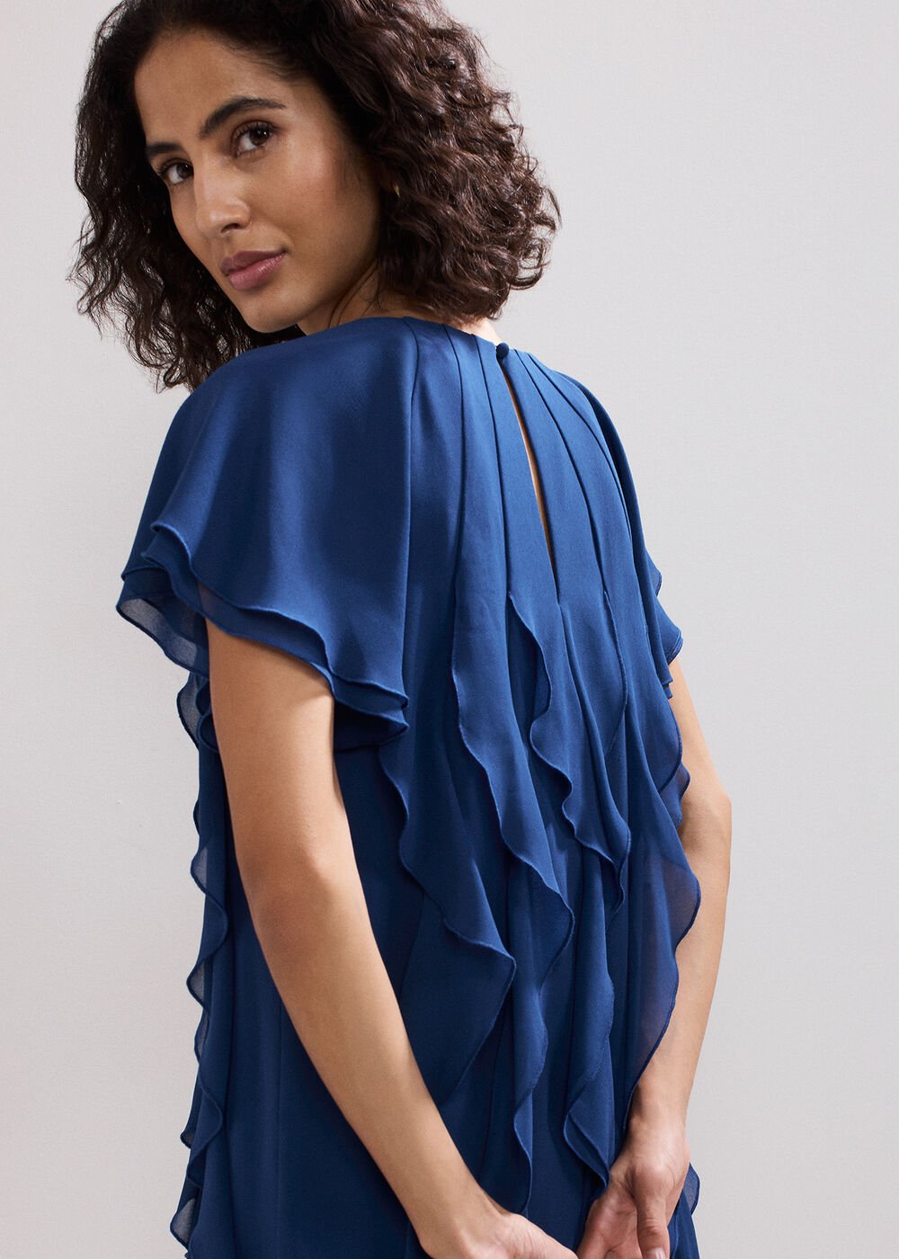 Claudette Dress Blue