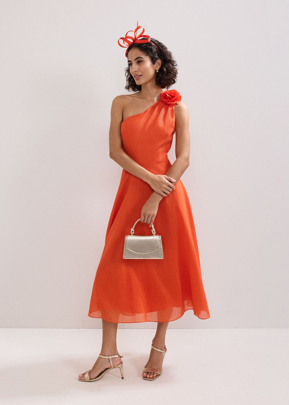 Joseline Dress Orange
