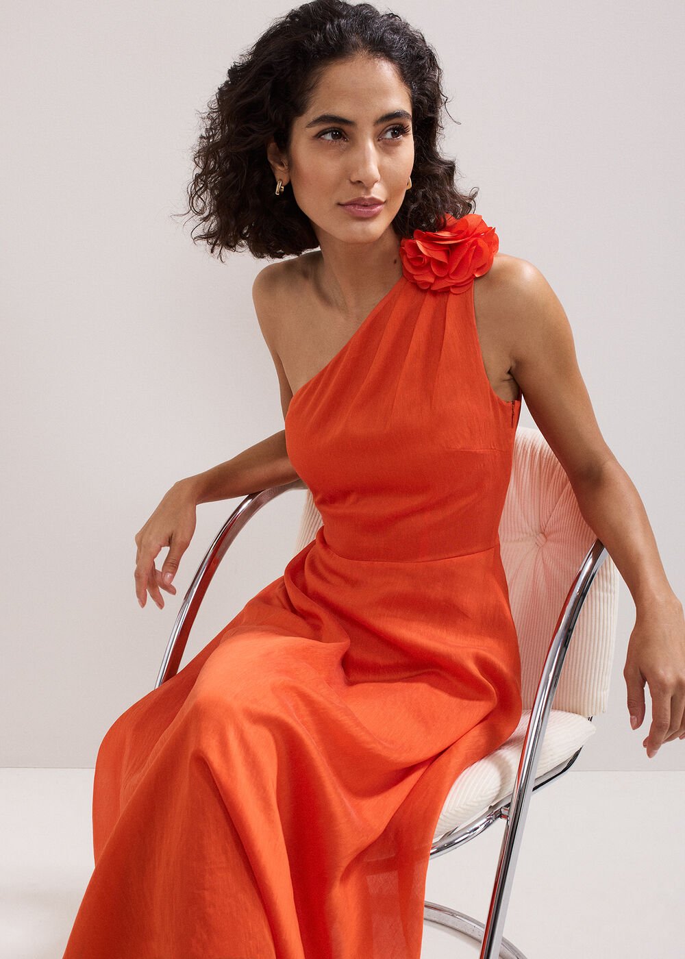 Joseline Dress Orange