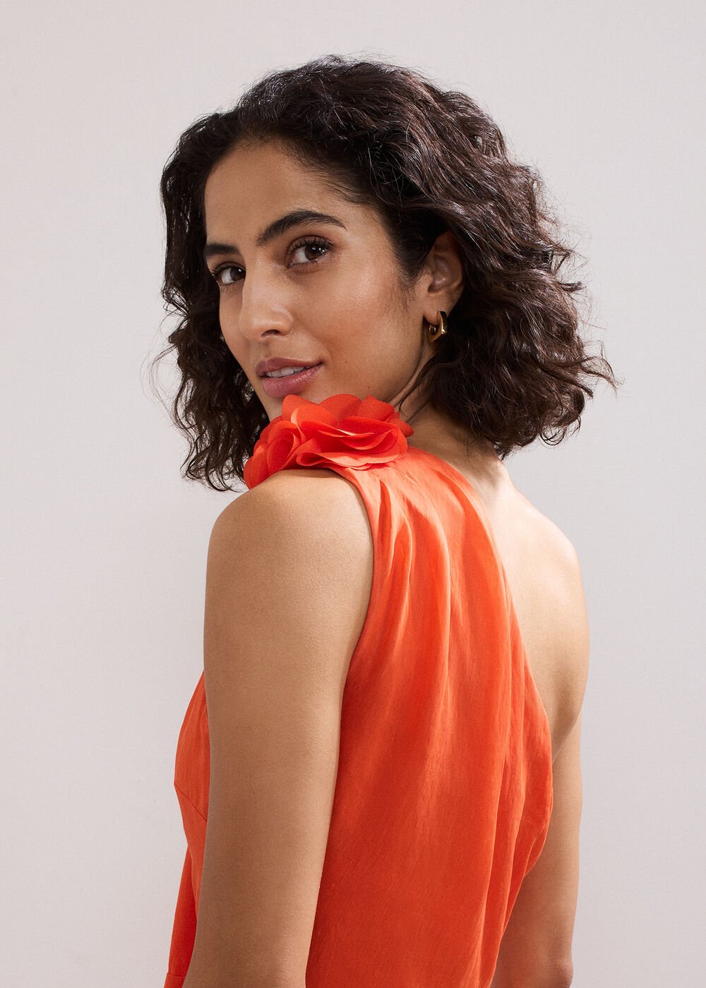 Joseline Dress Orange