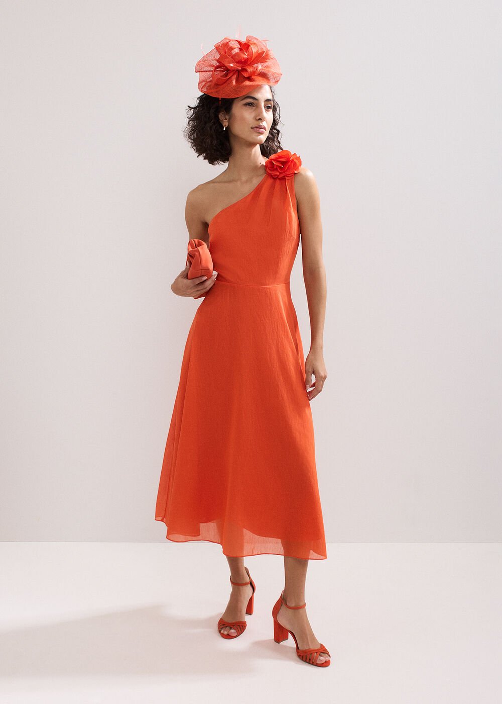 Joseline Dress Orange