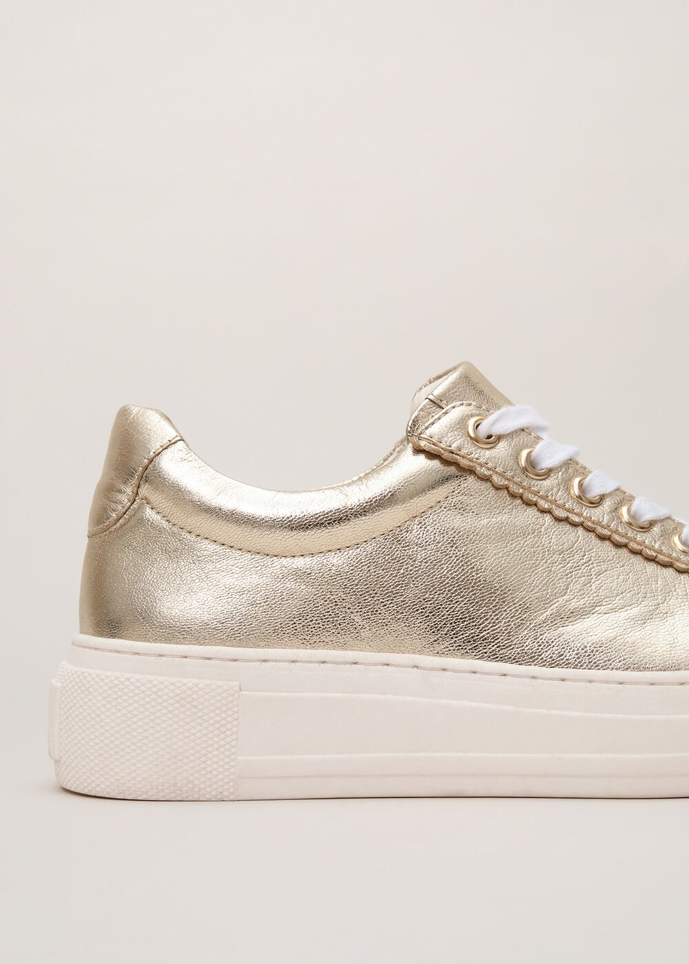 Metallic Trainer Gold