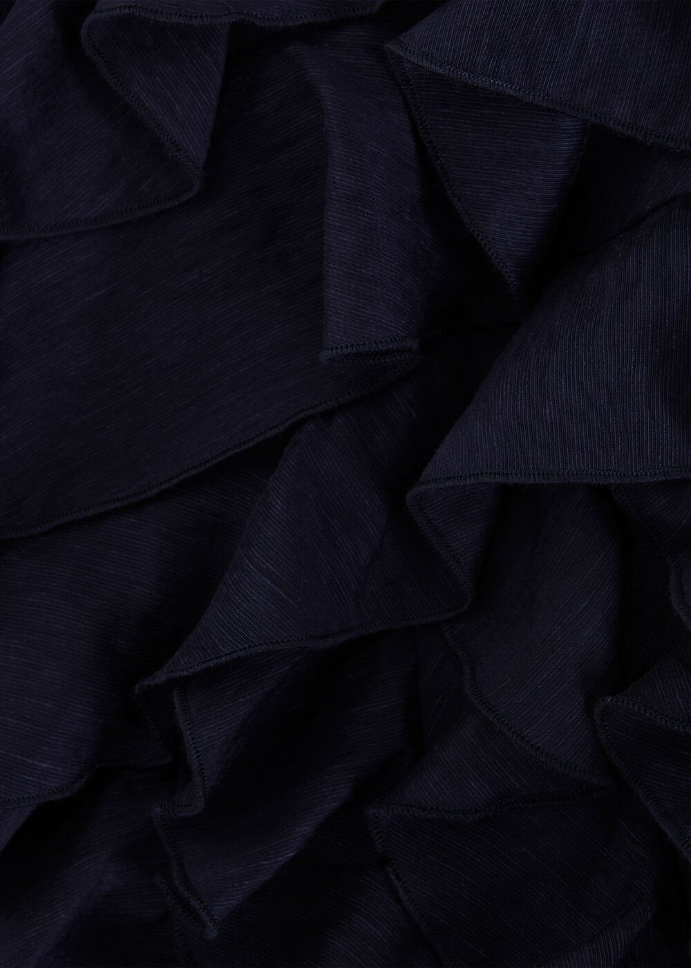 Latara Ruffle Dress Navy
