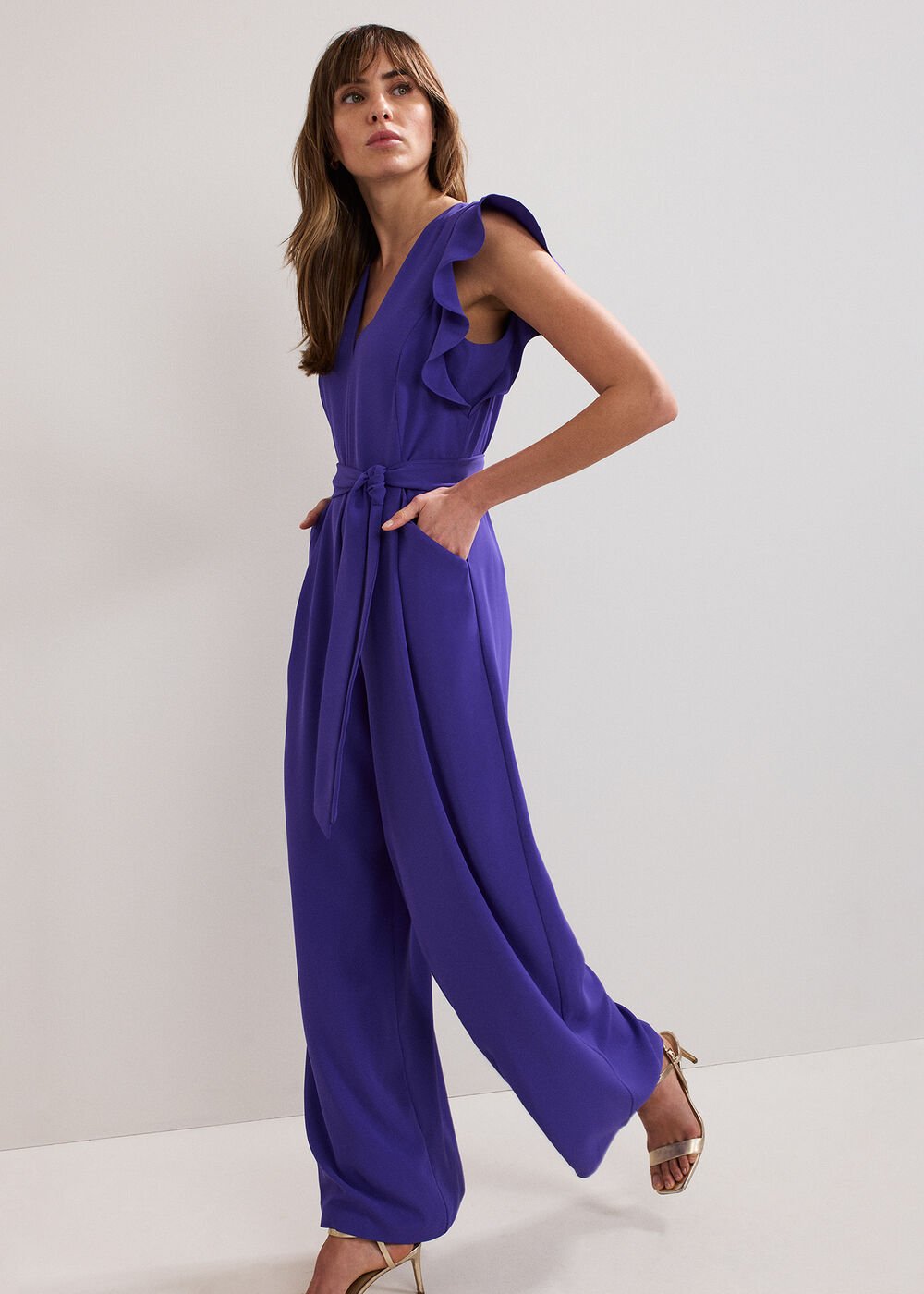 Kallie Jumpsuit Purple