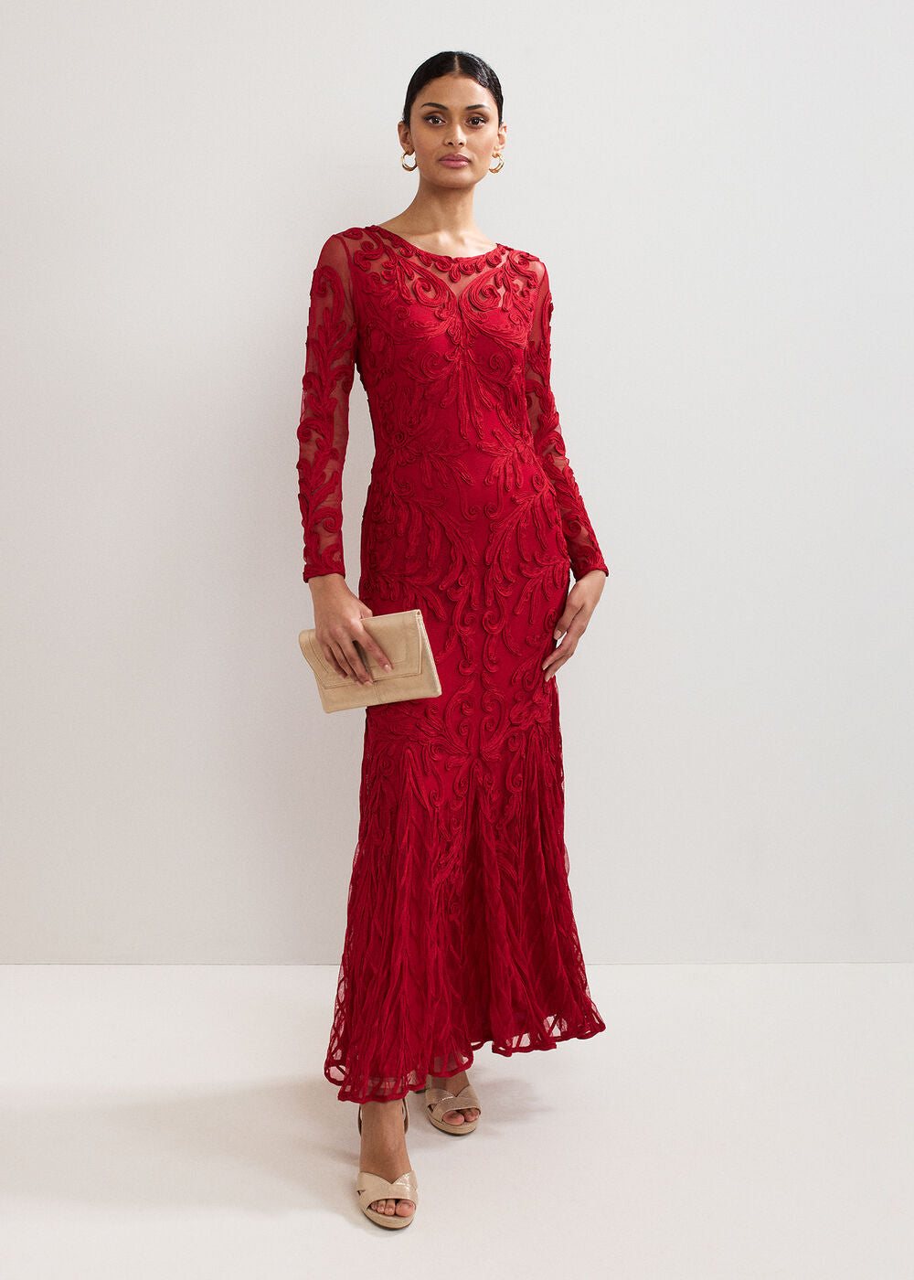 Phoenix Maxi Dress Red
