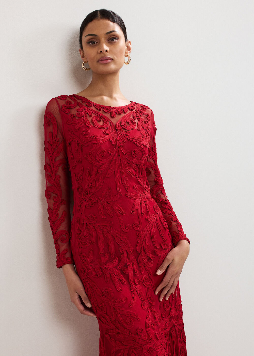 Phoenix Maxi Dress Red
