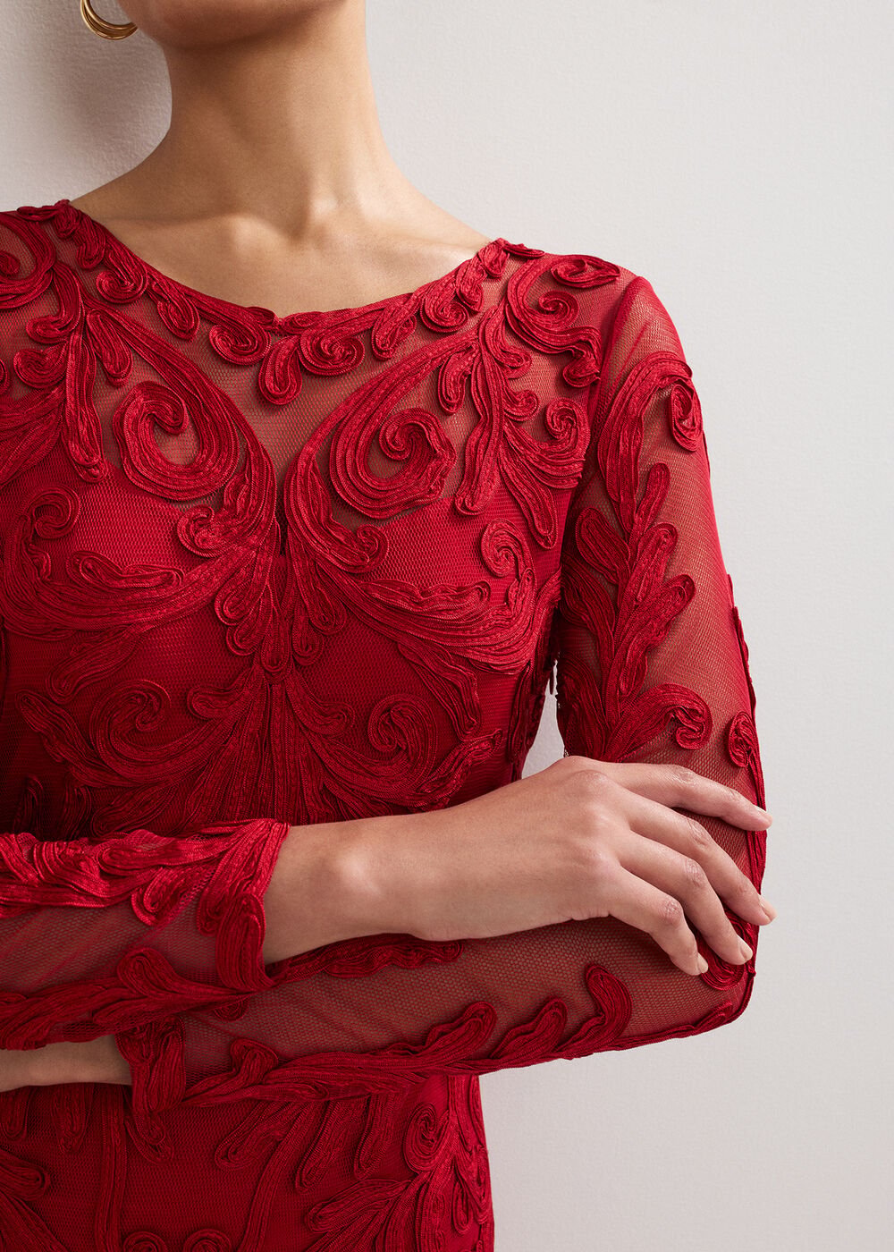 Phoenix Maxi Dress Red