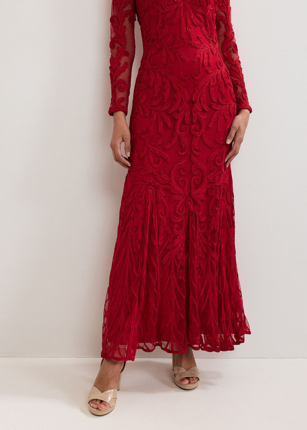 Phoenix Maxi Dress Red