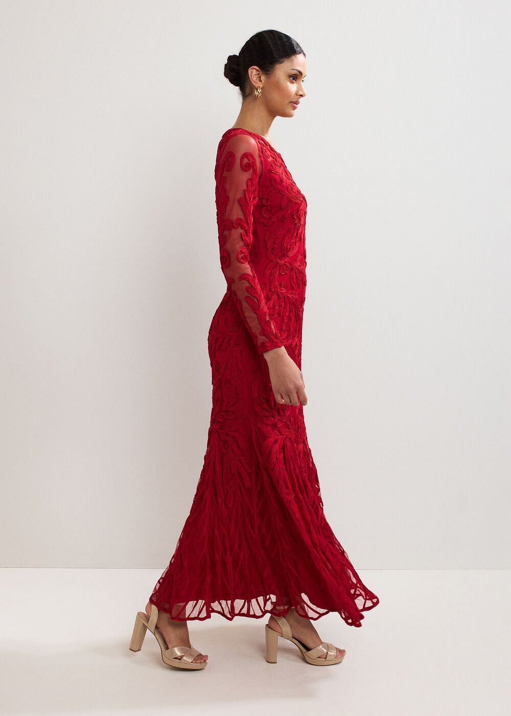 Phoenix Maxi Dress Red