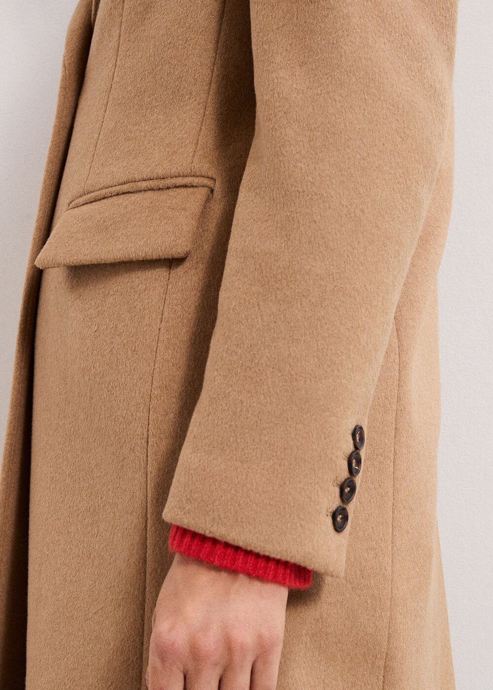 Petite Lydia Coat Camel