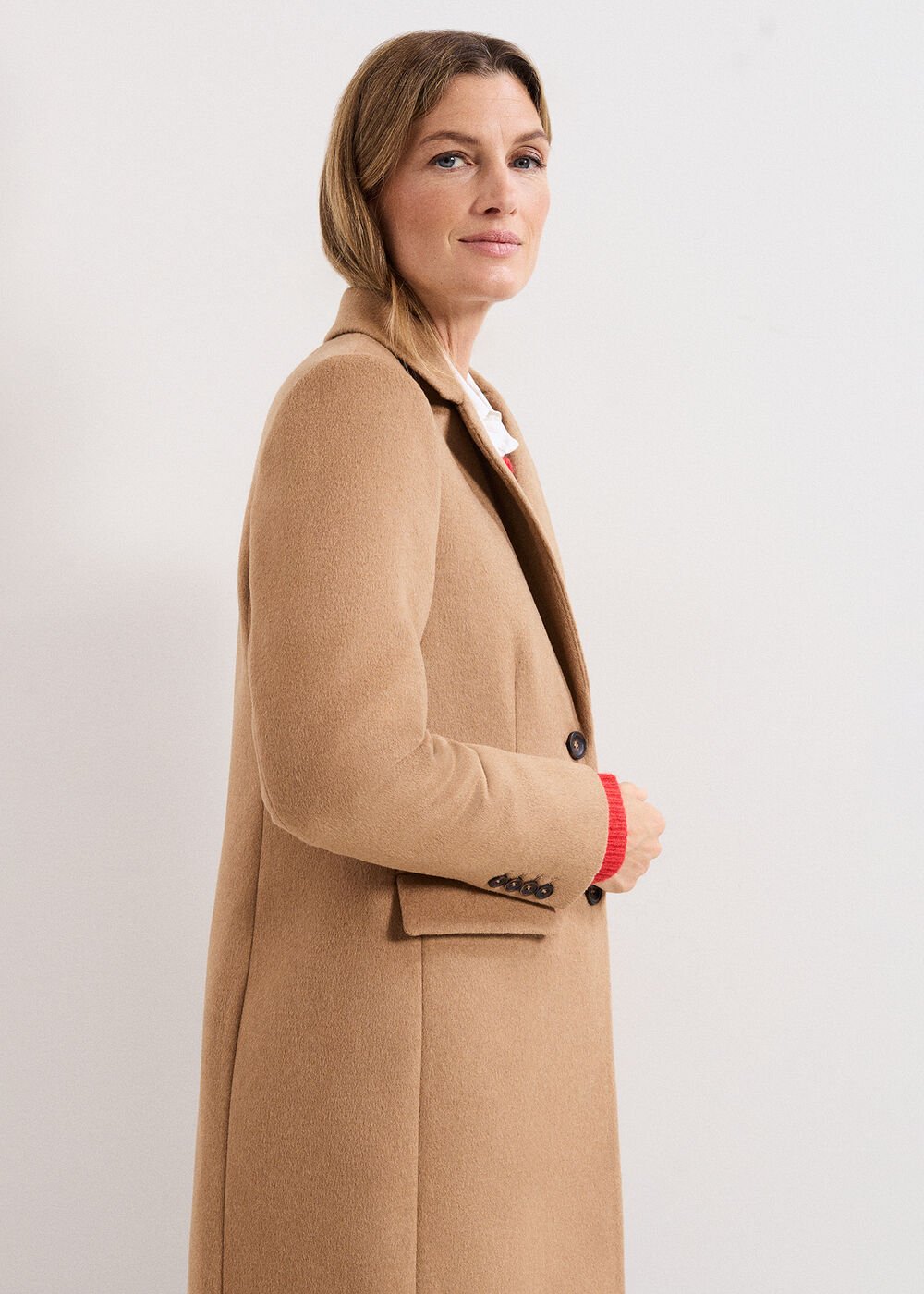 Petite Lydia Coat Camel