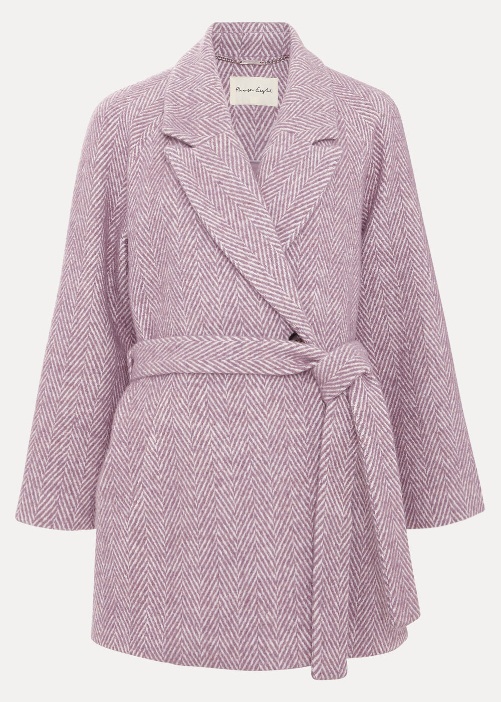 Niamh Wrap Coat Lilac