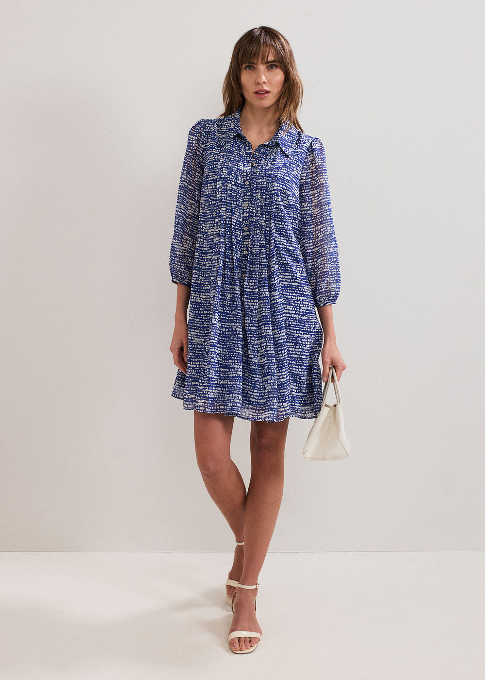 Darley Tunic Dress Blue