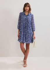Darley Tunic Dress Blue