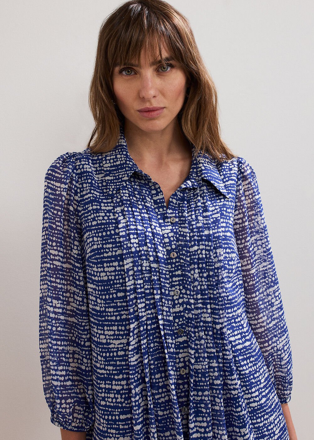 Darley Tunic Dress Blue
