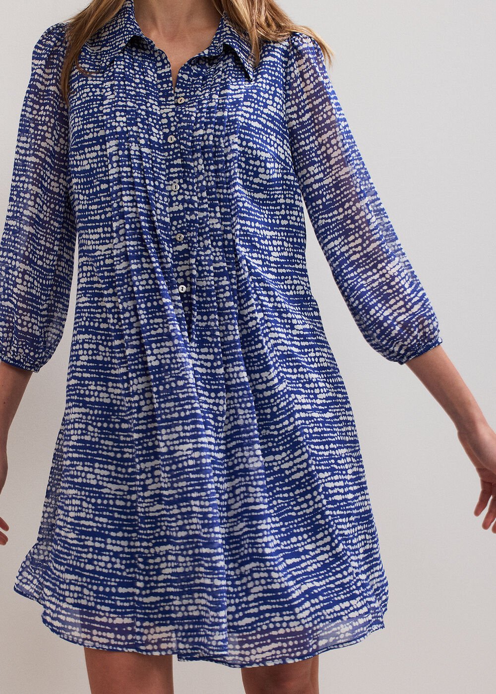 Darley Tunic Dress Blue