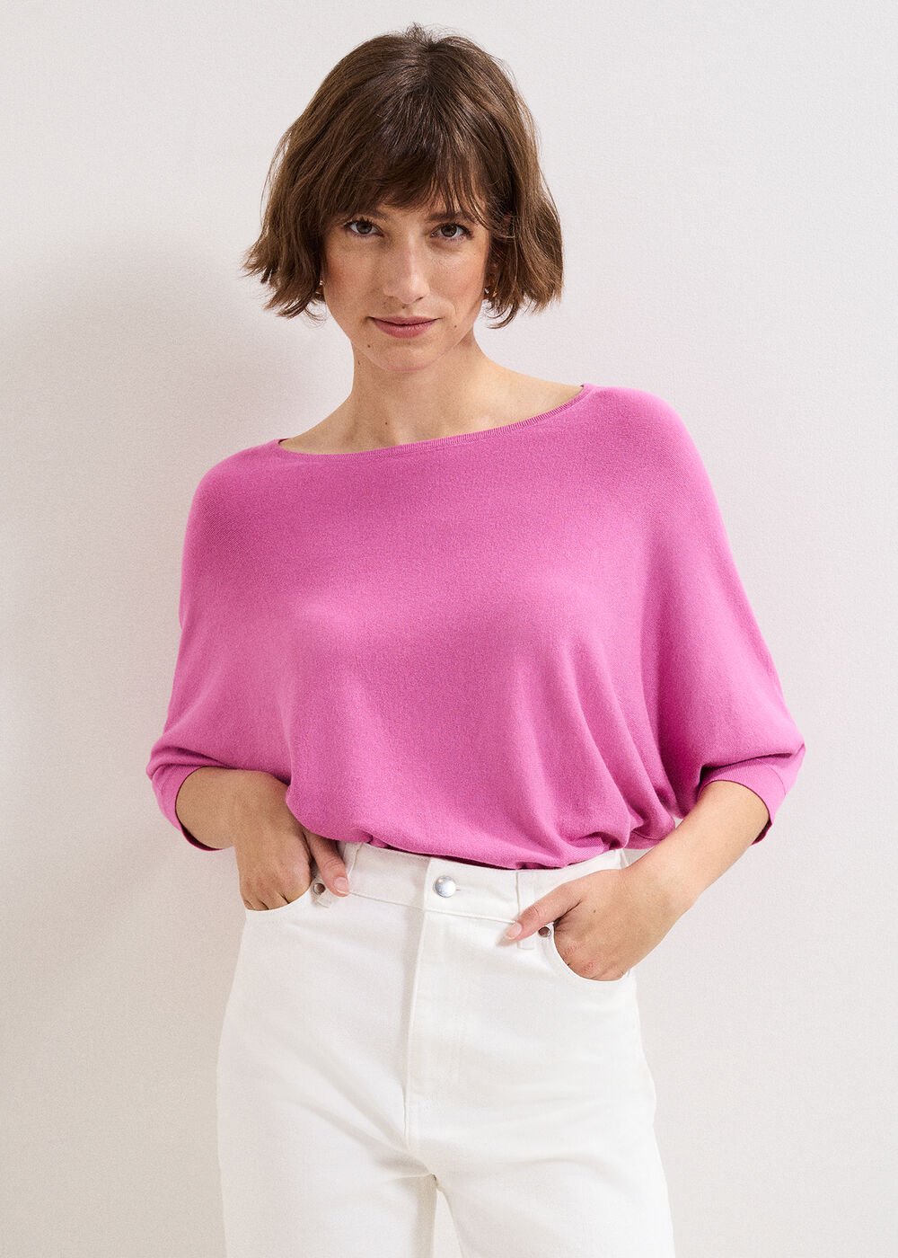 Cristine Knit Jumper Pink