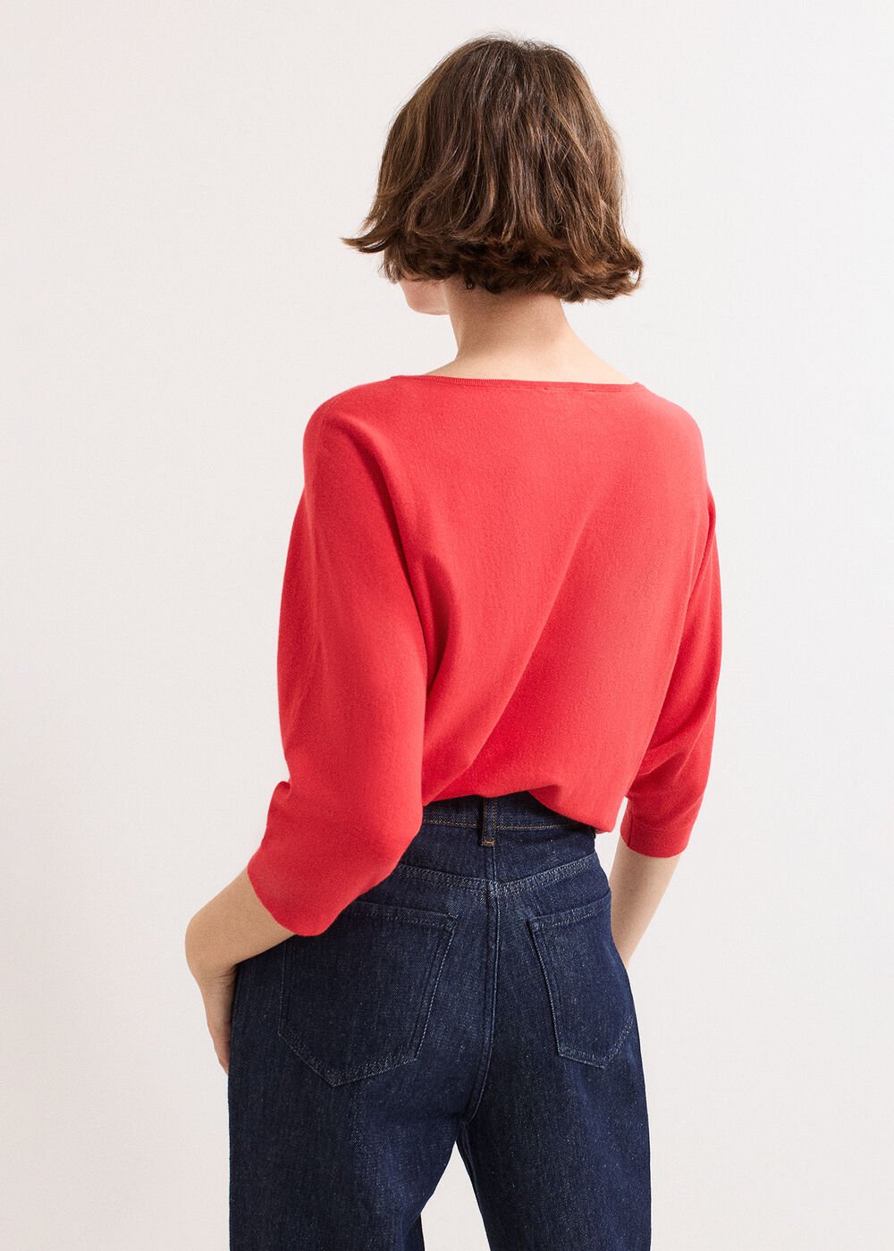 Cristine Knit Jumper Red