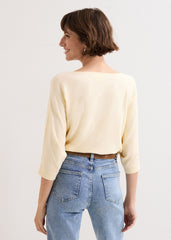 Cristine Knit Jumper Pale Yellow