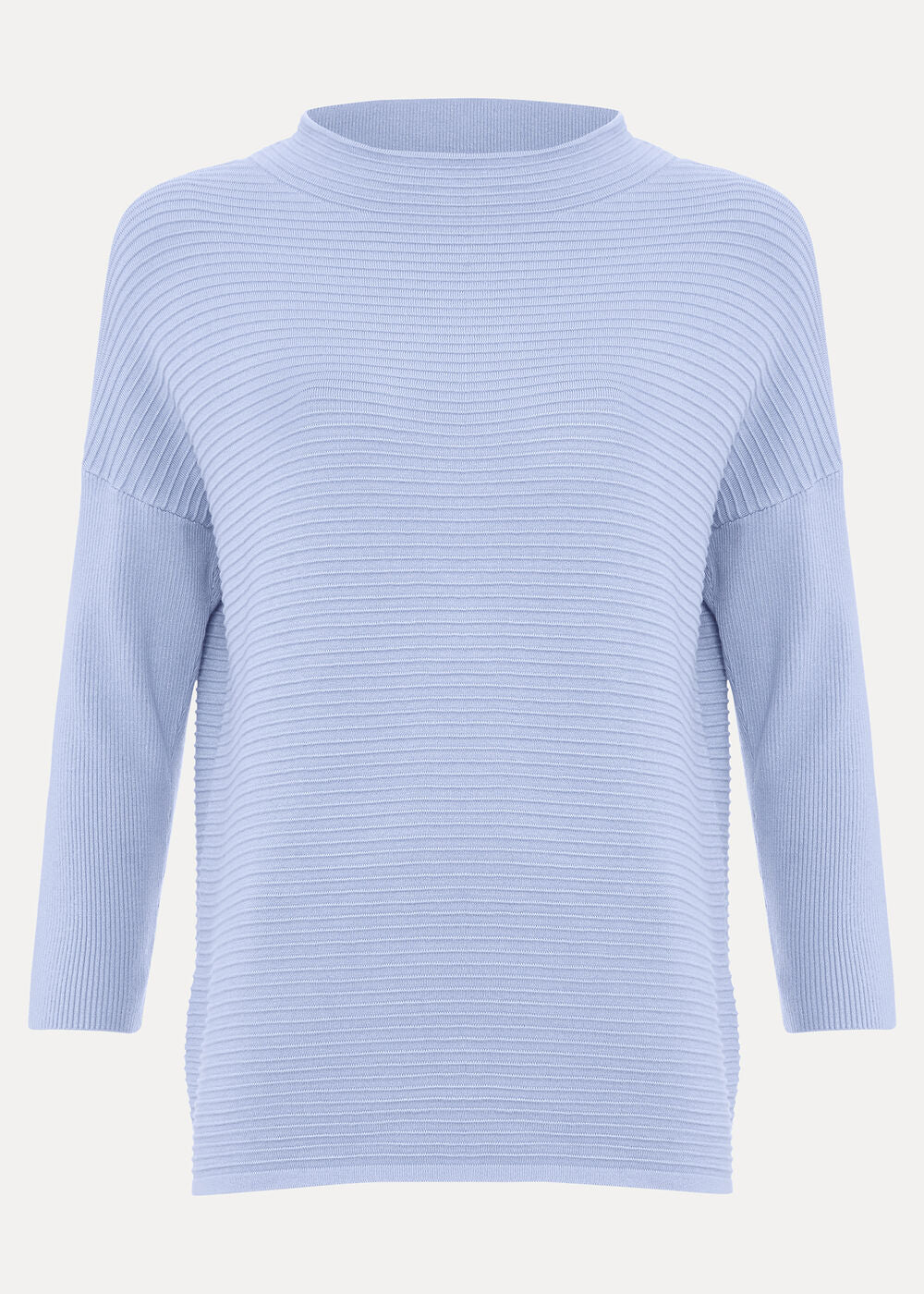 Elise Ripple Jumper Blue