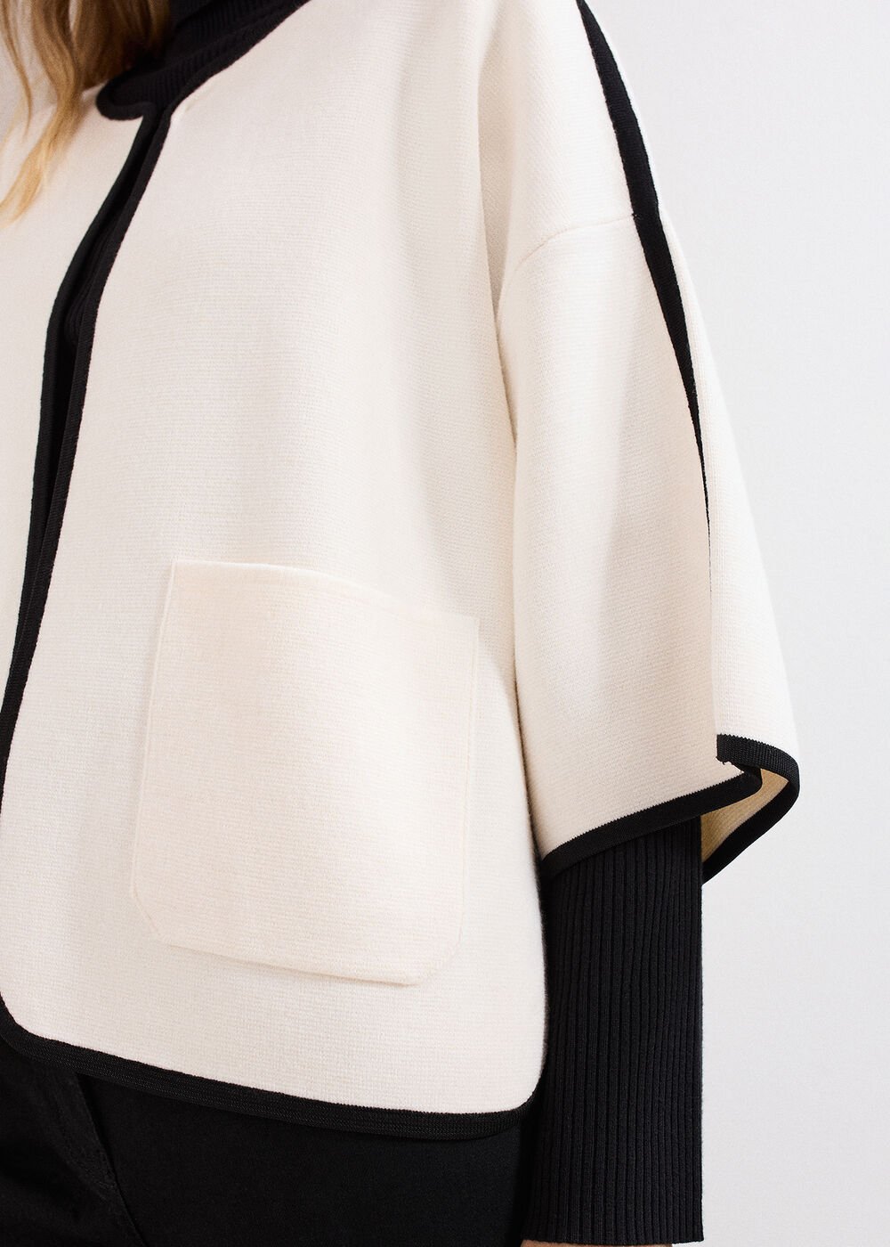 Luna Boxy Jacket Ivory