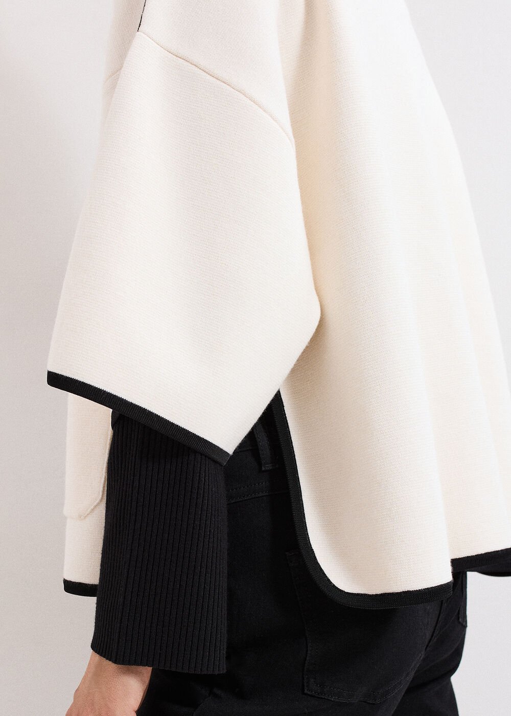Luna Boxy Jacket Ivory