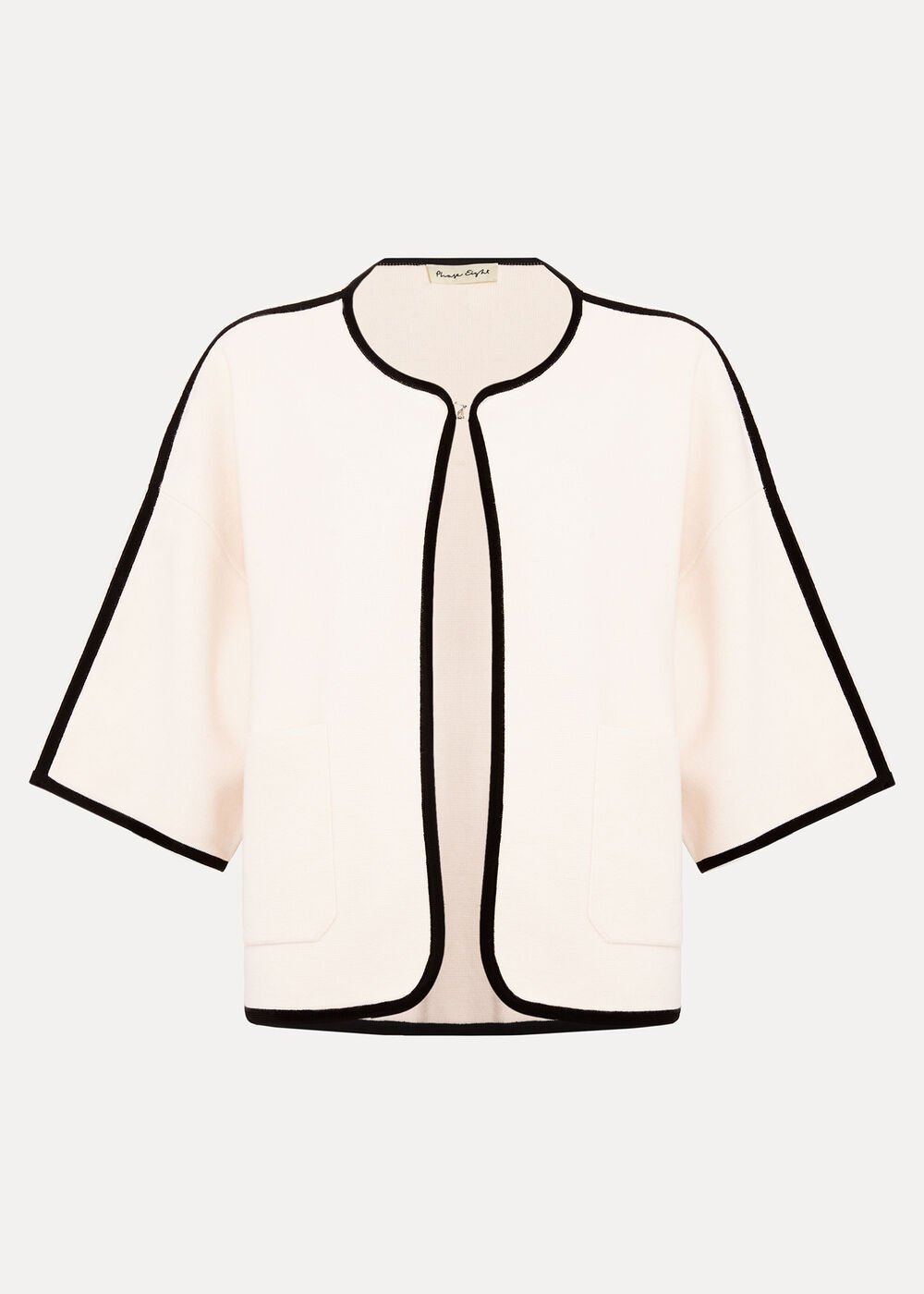 Luna Boxy Jacket Ivory