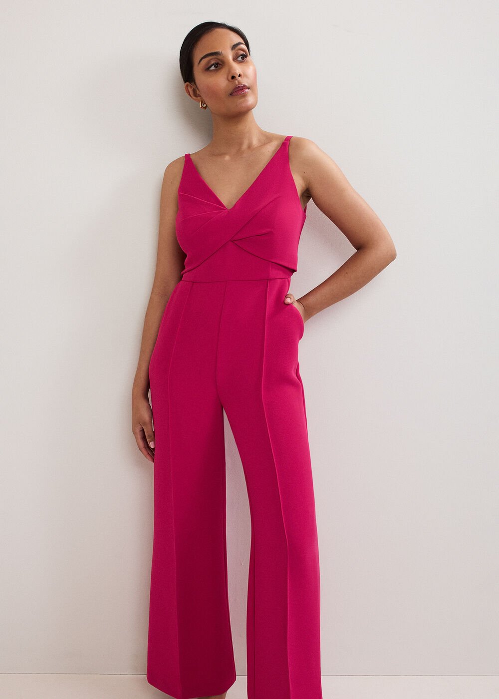 Petite Hetty Jumpsuit Pink