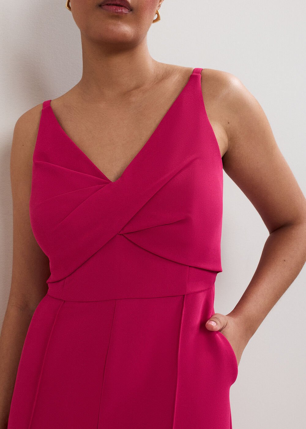 Petite Hetty Jumpsuit Pink