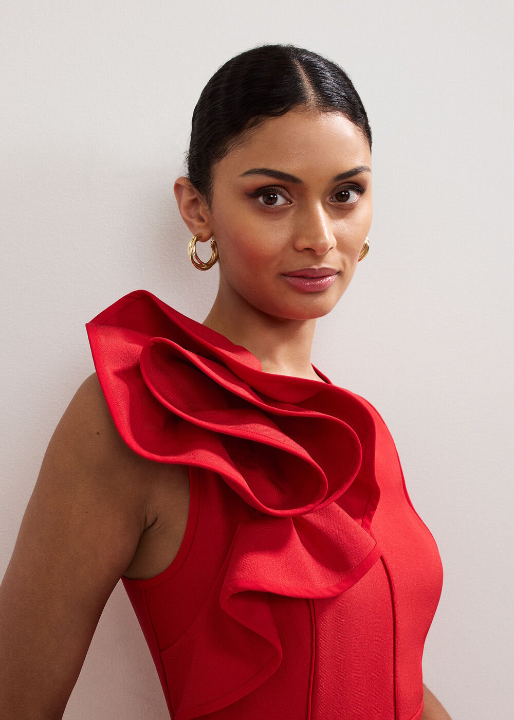 Petite Tyra Dress Red