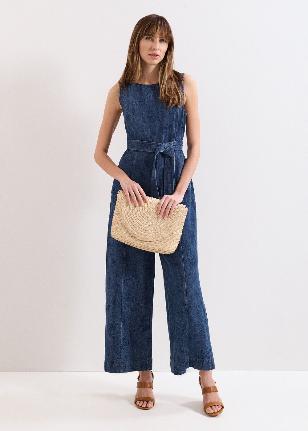 Matilde Denim Jumpsuit Indigo