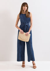 Matilde Denim Jumpsuit Indigo