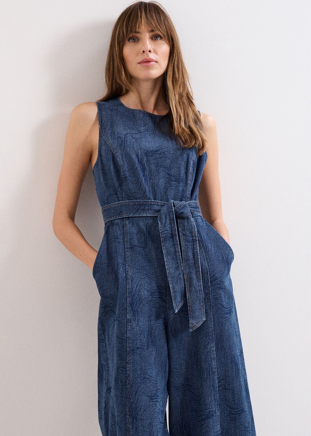 Matilde Denim Jumpsuit Indigo