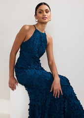 Charlene Teal Dress Teal