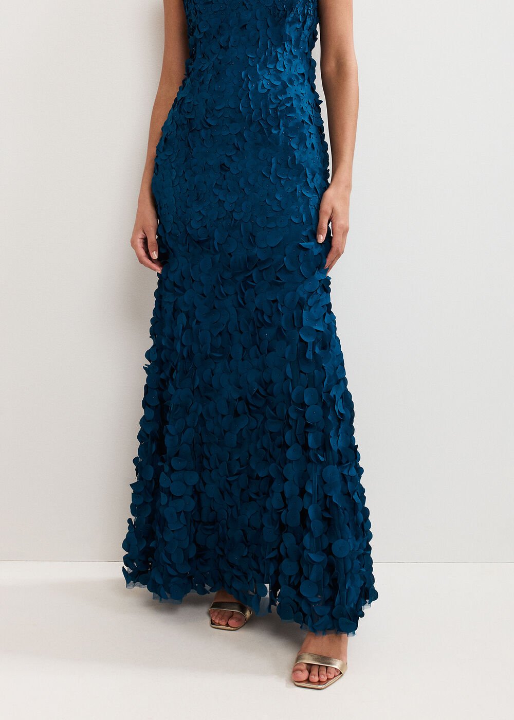 Charlene Teal Dress Teal