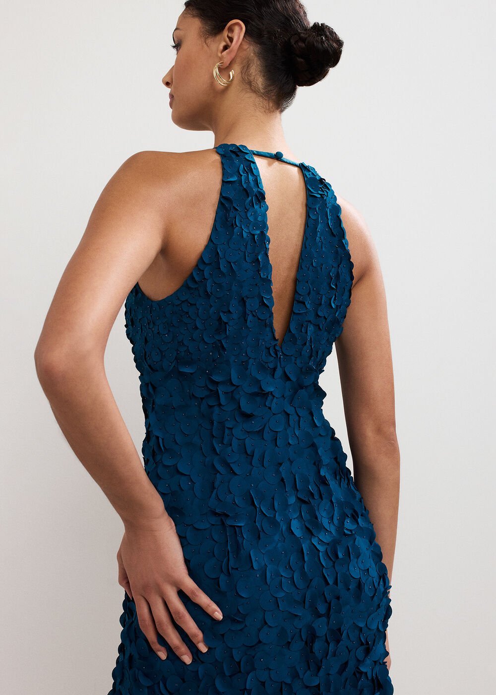 Charlene Teal Dress Teal