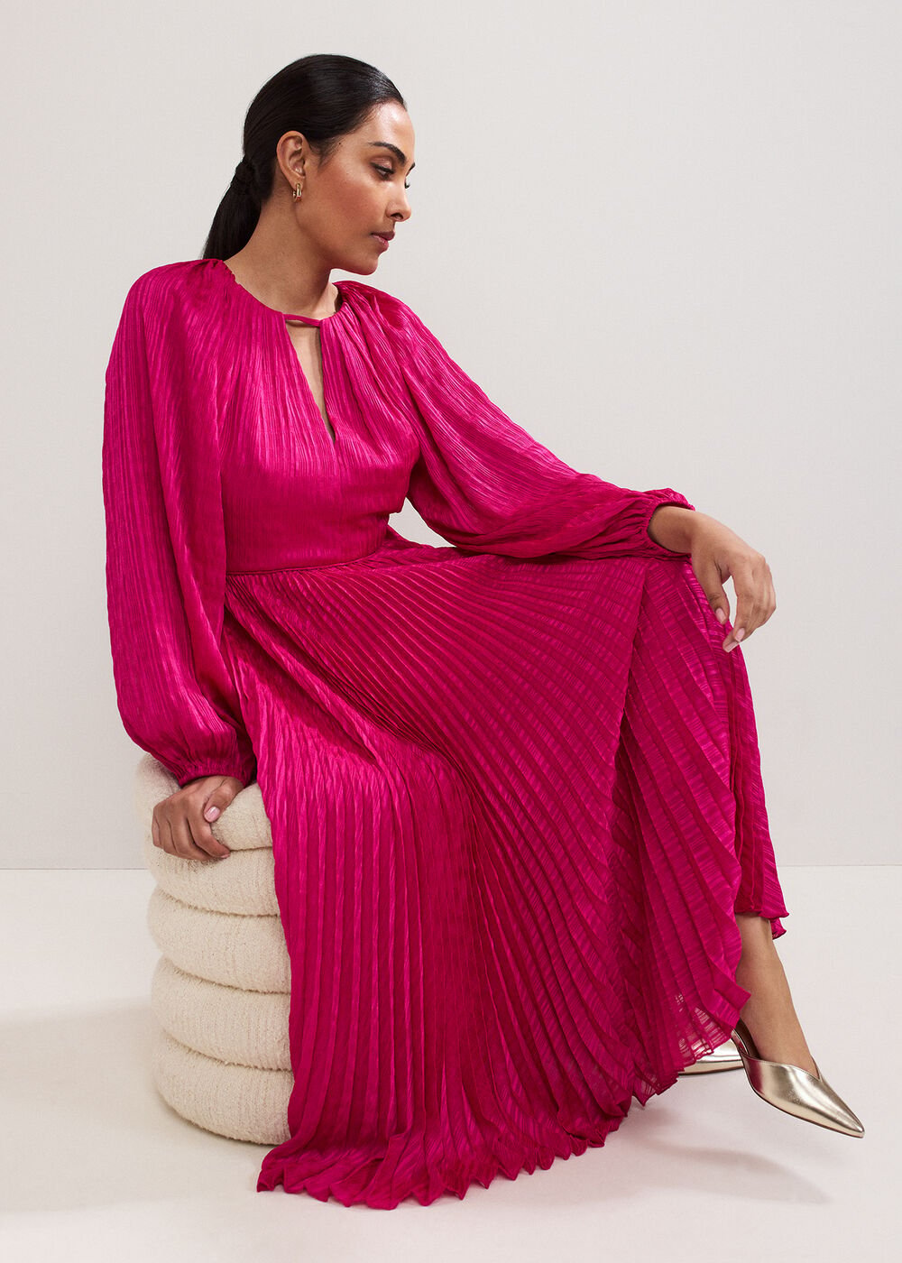 Petite Faye Dress Pink