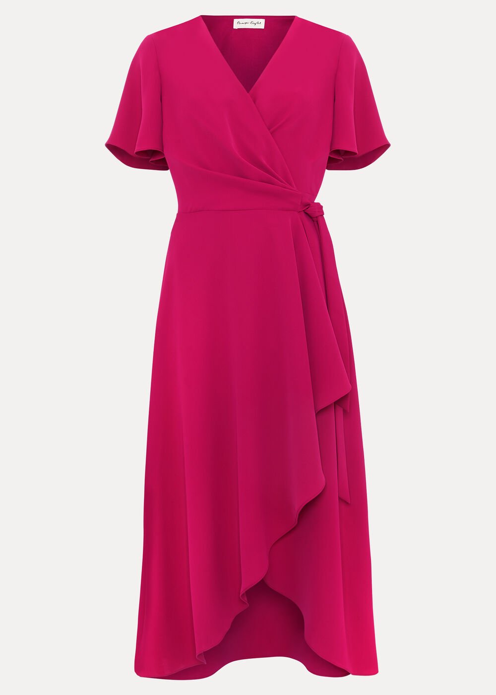 Julissa Wrap Dress Pink