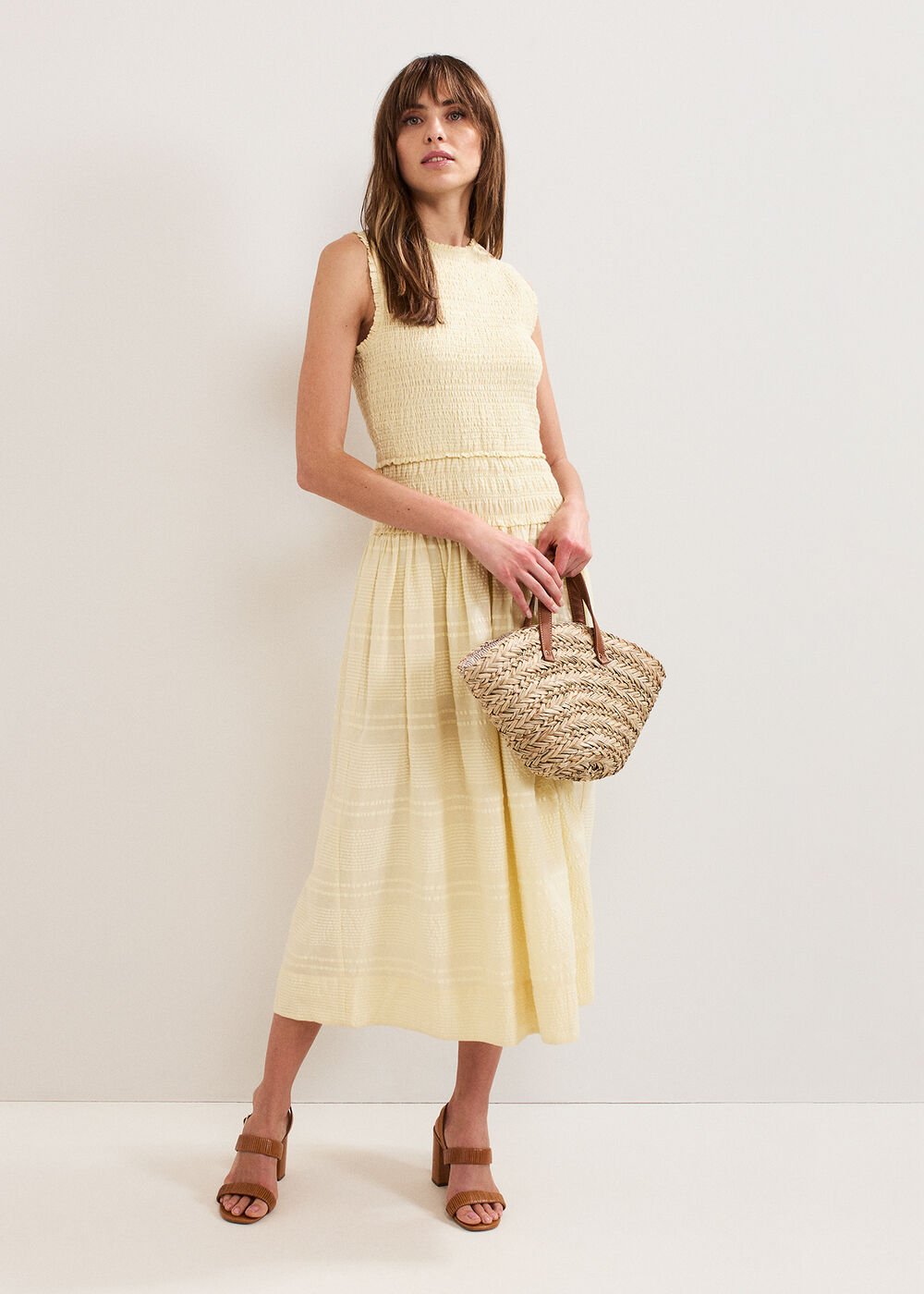 Cady Buttermilk dress Yellow