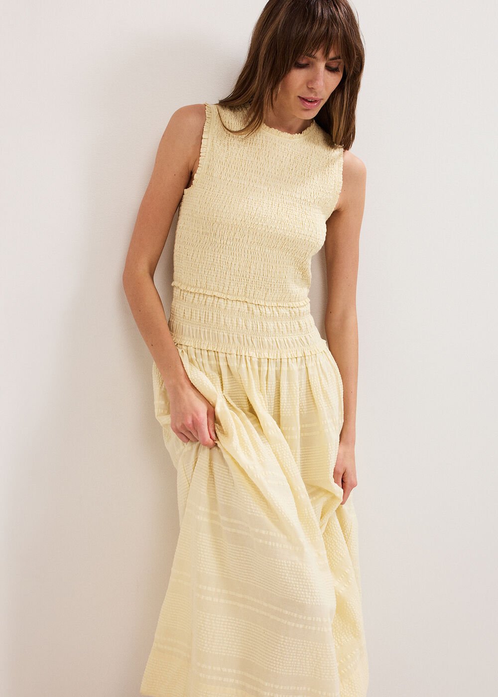 Cady Buttermilk dress Yellow