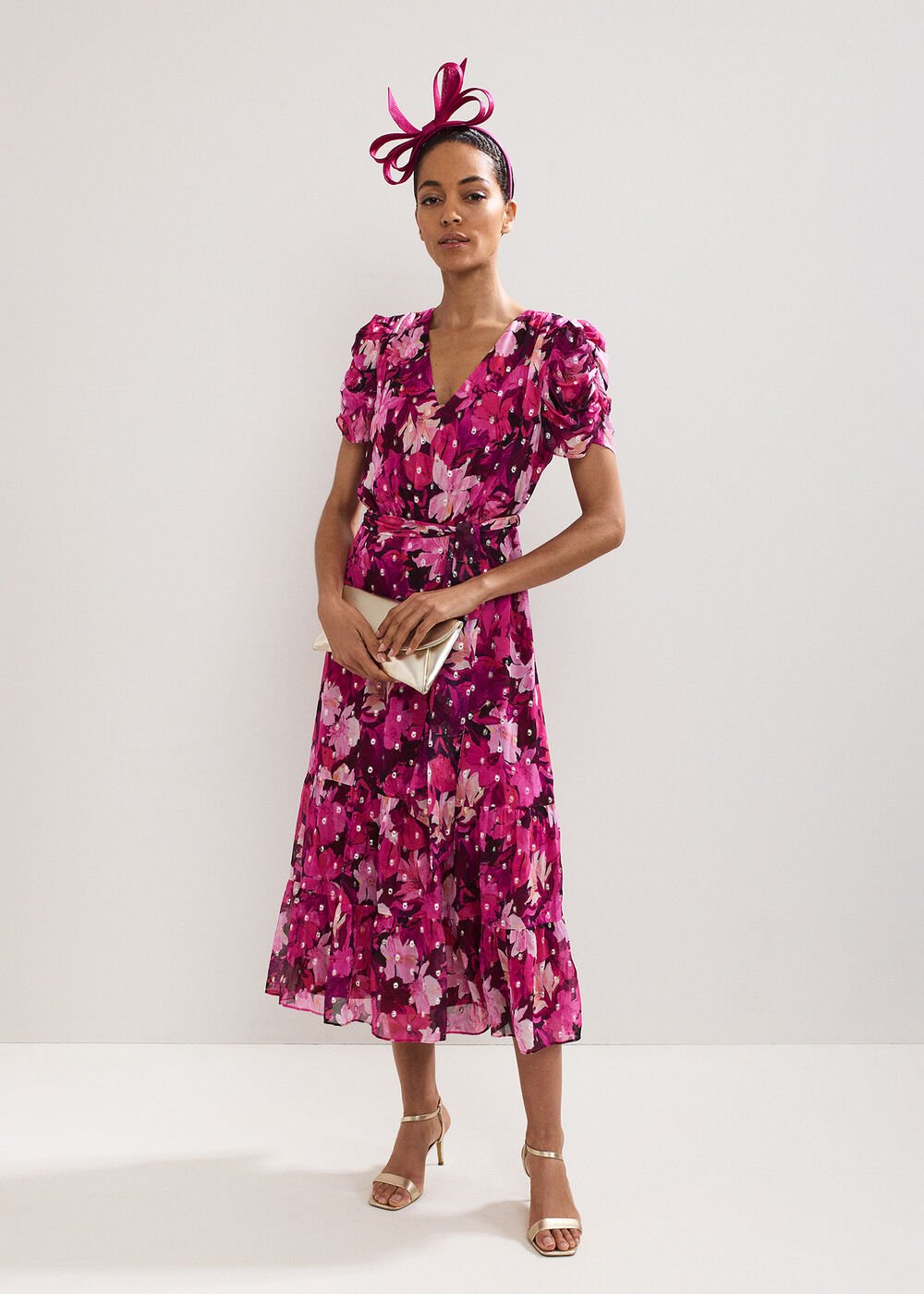Azalea Floral Dress Multi