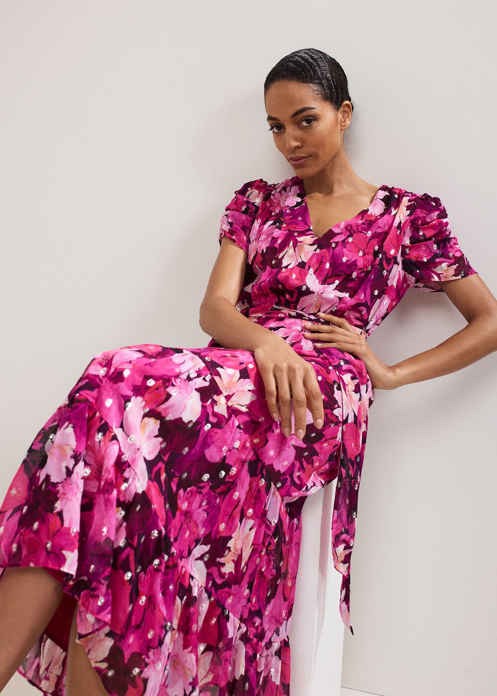 Azalea Floral Dress Multi