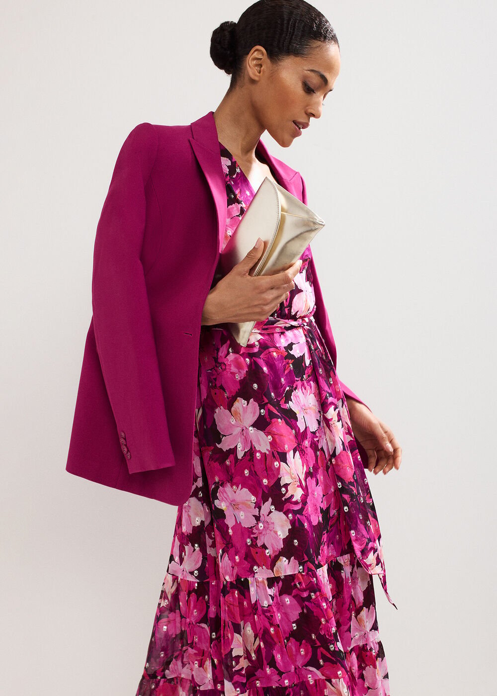 Azalea Floral Dress Multi